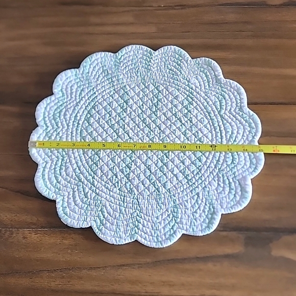 Set of 5 mismatched beach quilted placemats - Picture 12 of 12